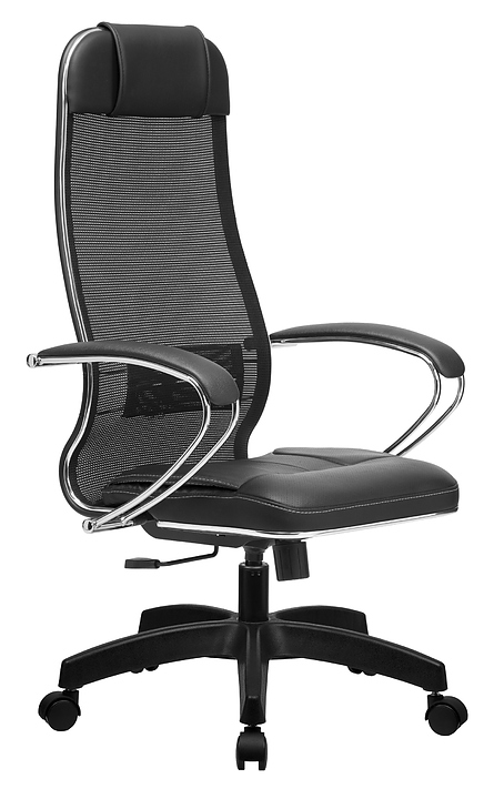 Кресло Метта Комплект 5 (MPES)/подл.116/осн.001, черное