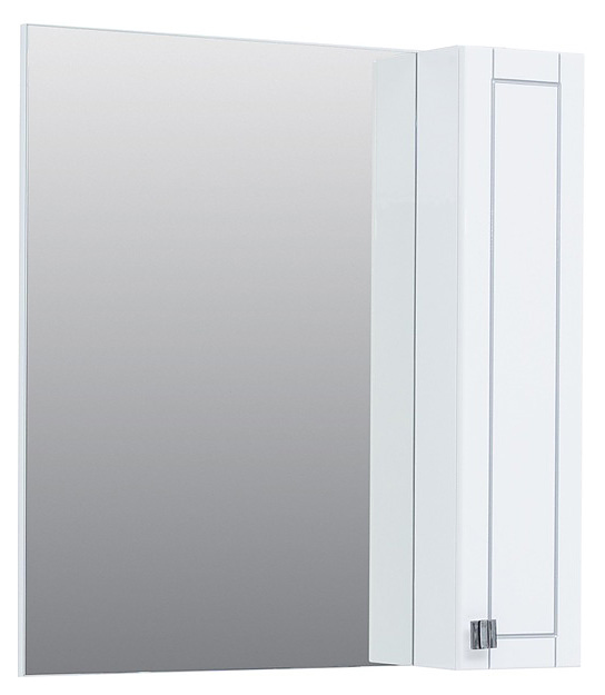 Зеркало Aquanet Эрвин 80 белое