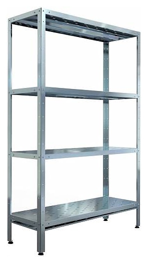 Стеллаж кухонный Assum СТПП-С-14/6 Н (1400х600х1800 мм) перф. полки