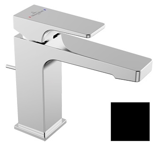 Смеситель для раковины Villeroy & Boch Architectura Square TVW125001000K5 черный