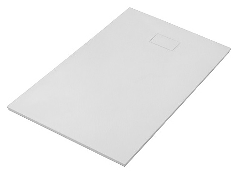 Поддон душевой Wasserkraft Main 41T35 140х80 см, белый, стеклопластик