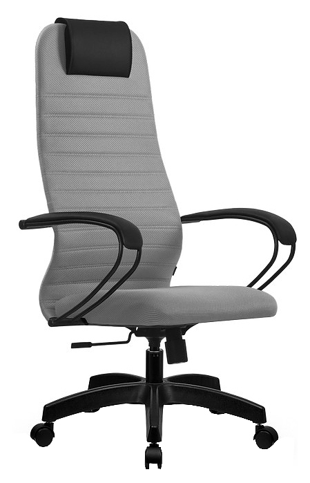 Кресло Метта Комплект SU-B-10/подл.130/осн.001, светло-серое