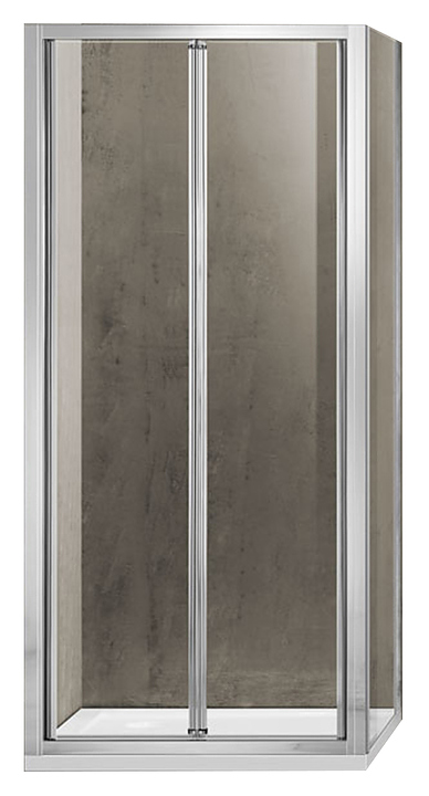 Уголок душевой Vincea Garda VSR-1G9080CL 80х90 см, прозрачное стекло, хром