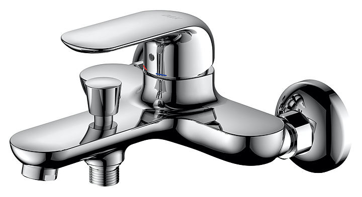 Смеситель для ванны с душем D&K Venice Gondola DA1023201 хром