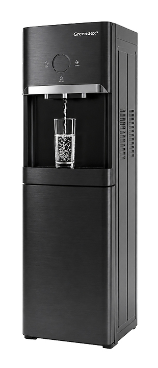 Кулер для воды Greendex TRIO YLR-LW-2-5-603LB  темно-серый