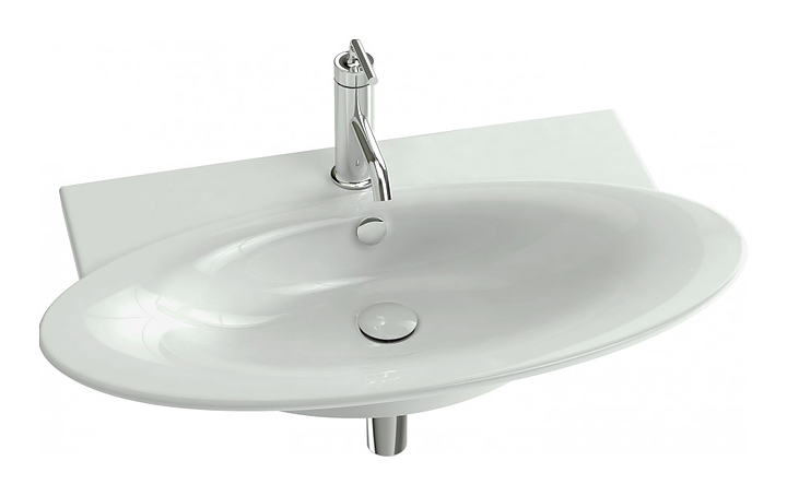 Раковина-столешница Jacob Delafon PRESQU'ILE E4437-00 80x46 см, керамика