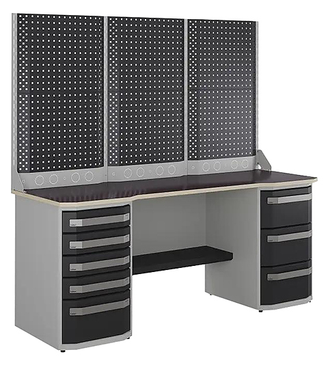 Верстак КОБОР Expert MW.2.41.6/P2-120/70