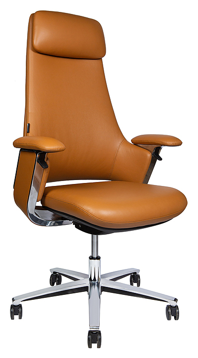 Кресло NORDEN York-1 CH-336A brown leather