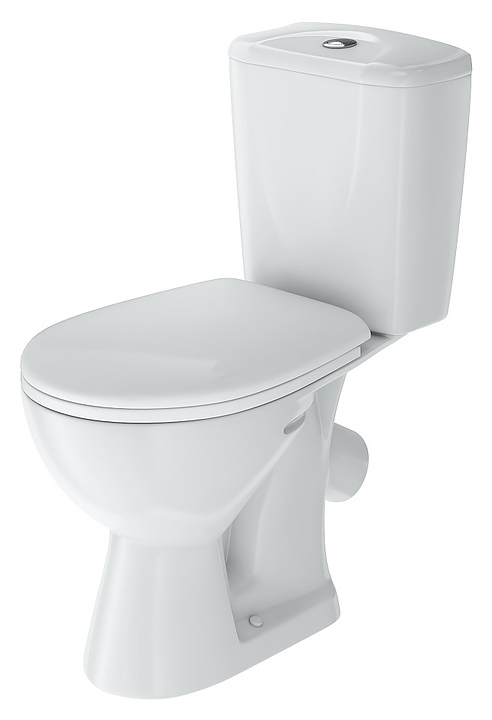 Унитаз-компакт ROSA Нео с сиденьем с микролифтом, белый