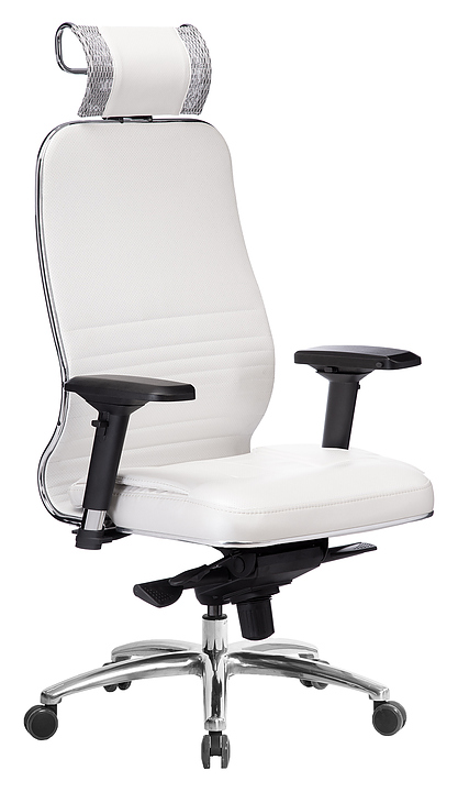 Кресло Метта Samurai KL-3.04 белый лебедь