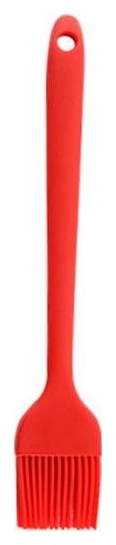 Кисточка кондитерская P.L. Proff Cuisine HRNS-01 / DJENI 21х3,5 см (силикон) с пластиковой ручкой красная