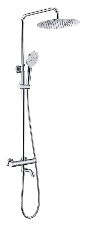 Душевая система с термостатическим смесителем Wasserkraft A18801 Thermo хром