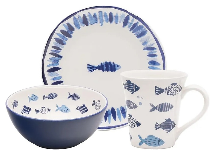 Набор посуды Oxford CARDUME 141002 CJ03-5962 3 предмета