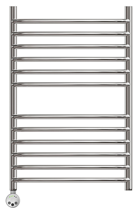 Полотенцесушитель электрический Point Альфа PN05158SE П12 500x800, хром