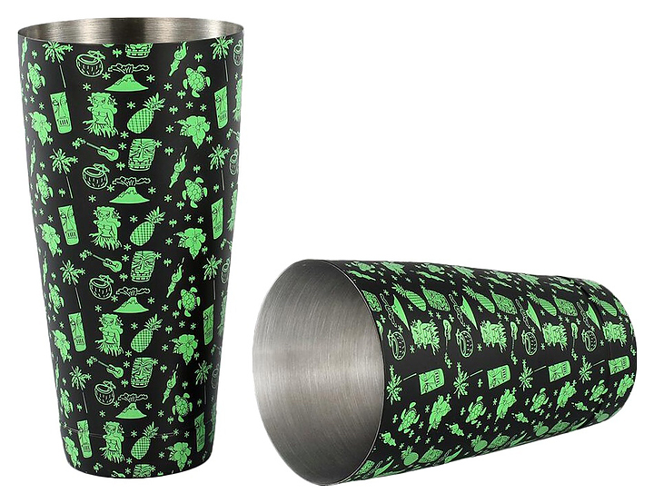 Шейкер бостон P.L. Barbossa CTSK0037 Hawaii Tin 700 мл (нерж. сталь с покрытием)