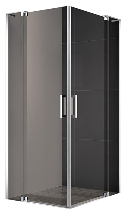 Уголок душевой CEZARES SLIDER-A-2-100/110-BR-Cr