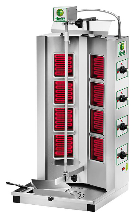 Гриль вертикальный электрический FIMAR GYR 80