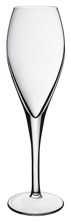 Бокал флюте для шампанского Pasabahce Veneto 440610 195 мл d=45 мм h=215 мм (стекло)