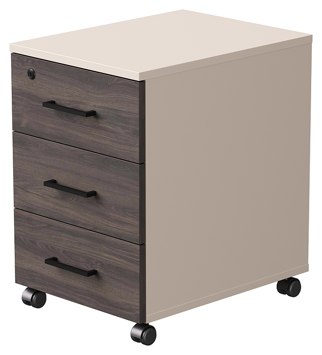 Тумба мобильная Everprof EVO кашемир, дуб Пасадена