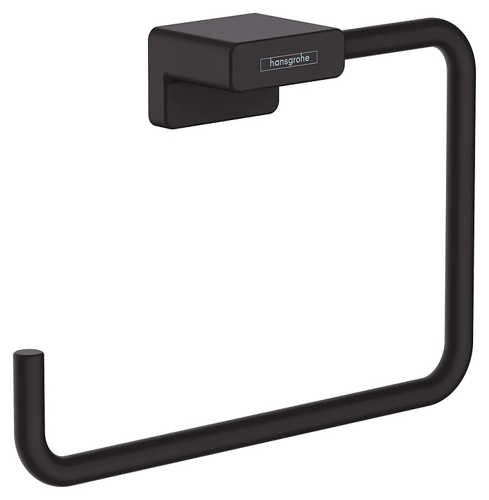 Полотенцедержатель кольцевой Hansgrohe HG AddStoris 41754670 матовый черный