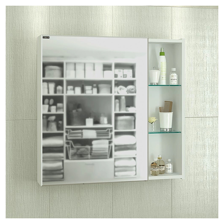 Шкаф зеркальный СаНта Дублин 75