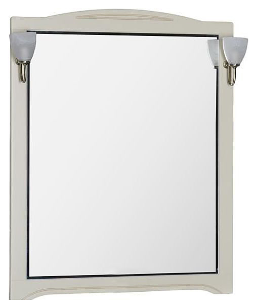 Зеркало Aquanet Луис 90 бежевое