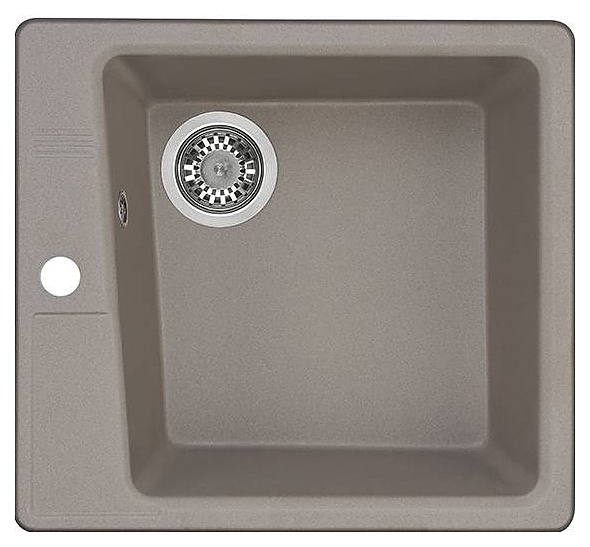 Кухонная мойка AQUATON Парма 1A713032PM250 серый шёлк