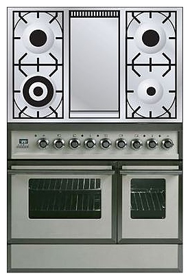 Газовая плита с духовым шкафом ILVE QDC-90FW-MP