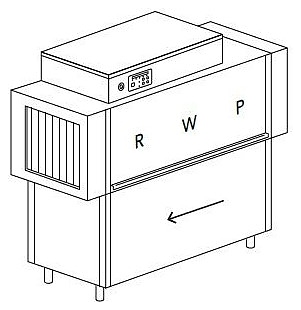Туннельная посудомоечная машина Dihr RX 164 E SX+DDE+XP