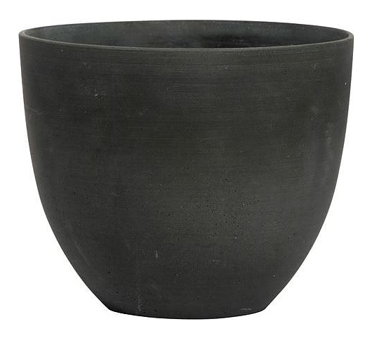 Кашпо Pottery Pots Coral (25х21 см) темно-зеленое