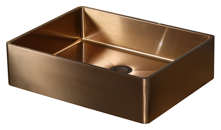 Раковина MELANA MLN-D4837BR Castle Profline 1,2 мм бронза