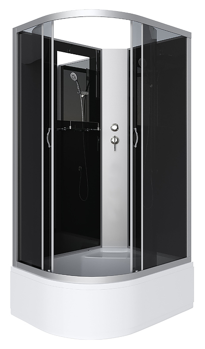 Кабина душевая Niagara NG-2510-14RBK 120х80х200 см, правая