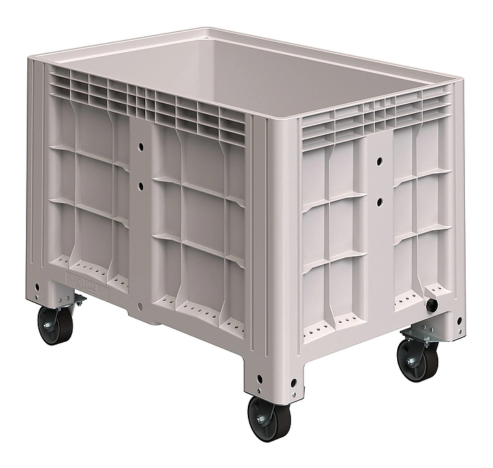 Контейнер iPlast iBOX 11.602 1200х800х920 мм на колесах, с пробкой 1