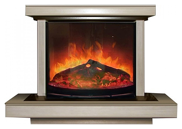 Камин Glenrich Атлант R 36 беленый дуб