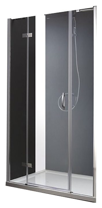 Дверь душевая CEZARES BERGAMO-W-B-13-60+60/60-P-Cr-L 180х195 см, в нишу, распашная