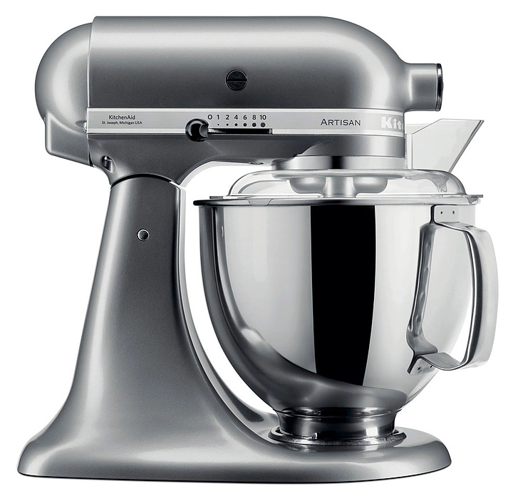 Миксер планетарный KitchenAid Artisan 5KSM175PSECU 4,8 л серебристый