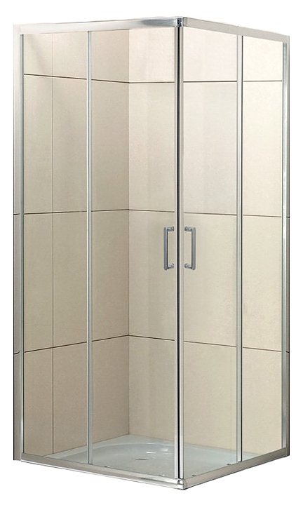 Уголок душевой BelBagno UNO-A-2-90-C-Cr 90x90x185 см, прозрачное стекло