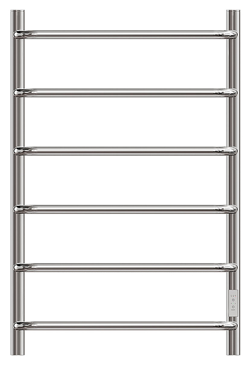 Полотенцесушитель электрический с диммером Point Ника PN08848 П6 400x800 диммер справа, хром