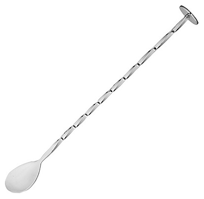 Ложка барная ProBar BT15-608 с мадлером, 260 мм, серебристый