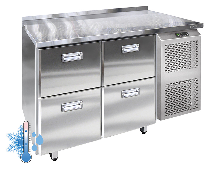 Стол холодильный Finist УХС-700-0/4