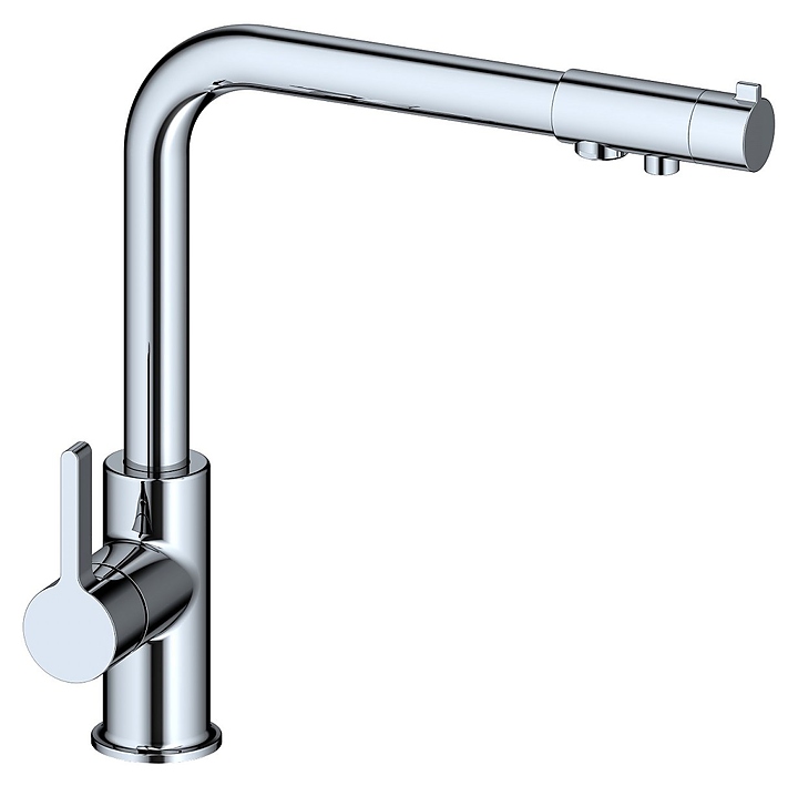 Смеситель для кухни TIMO Hette 1026/00F с подключением фильтра питьевой воды, хром