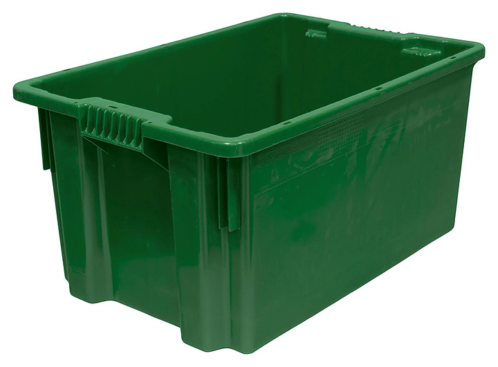 Ящик универсальный ТАРА.РУ 601 600х400х300 мм зеленый