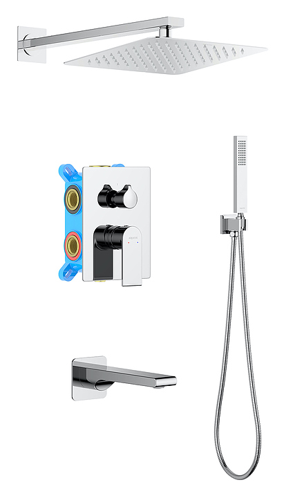 Комплект душевой встраиваемый Aquatek Лира AQ1473CR хром