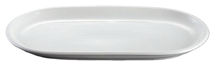 Блюдо сервировочное P.L. Proff Cuisine F1379-13 32,7х17,8 см h=2,7 см (фарфор) овальное белое