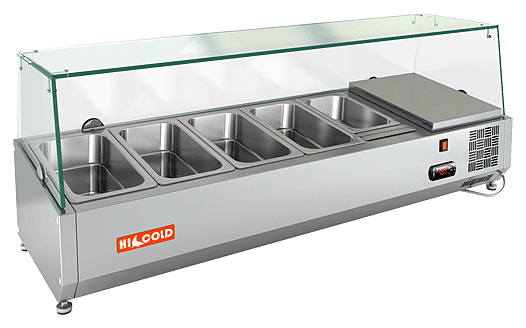 Витрина холодильная HICOLD VRX 1200 (1/3)