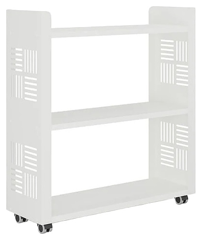 Стеллаж мобильный КОБОР SM3-90/30 white/premium