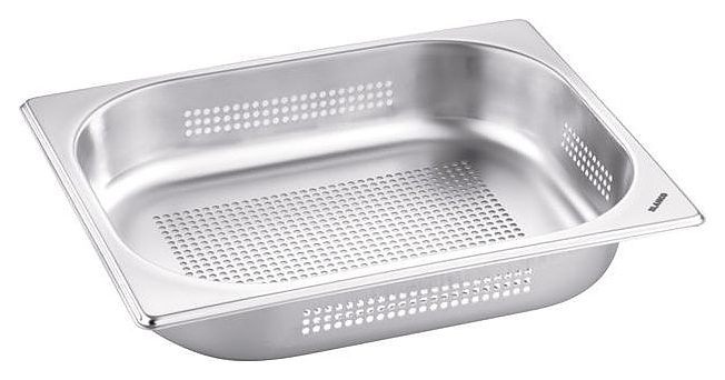 Гастроемкость Blanco G-KEN 1/2-145 (325х265х145) перф., нерж. сталь