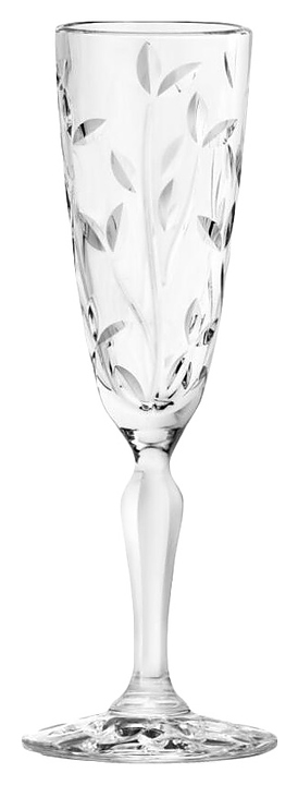 Бокал флюте для шампанского RCR Cristalleria Italiana Laurus 27596020006 160 мл (хрустальное стекло)
