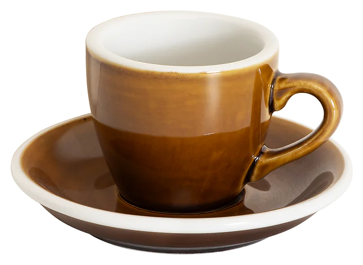 Пара кофейная Loveramics Egg C088-B131B 80 мл, карамель