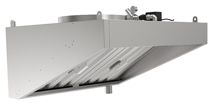 Зонт вытяжной пристенный КОБОР HFR-2-60/100/К с гидрозатвором